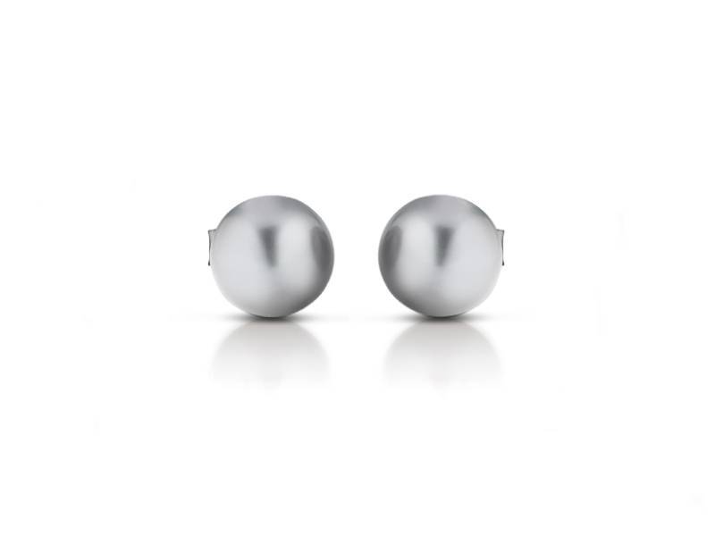 STUD EARRINGS IN WHITE GOLD WITH TAHITIAN PEARLS COSCIA LBPFTHS10/LBPFTHS8